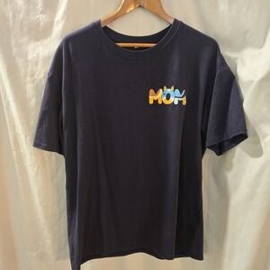 "In My Bluey Mom Era" Large‎ Navy Tshirt
